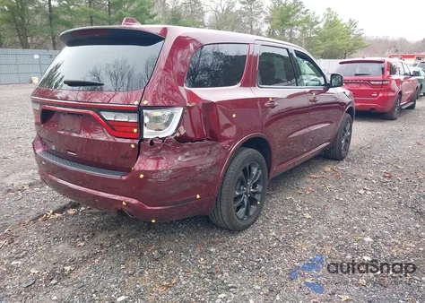 2022 Dodge Durango Gt Awd from USA, damaged, VIN 1C4RDJDG9NC211566